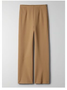 aritzia Wilfred Porto Pant Size 00, Tannin Trousers